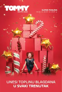 Pregled letka Super ponuda za mališane trgovine Tommy vrijedi od 24.11.2025
