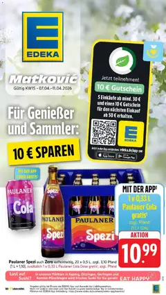 Vorschau von dem Prospekt des Geschäftes Edeka, gültig ab dem 05.04.2026