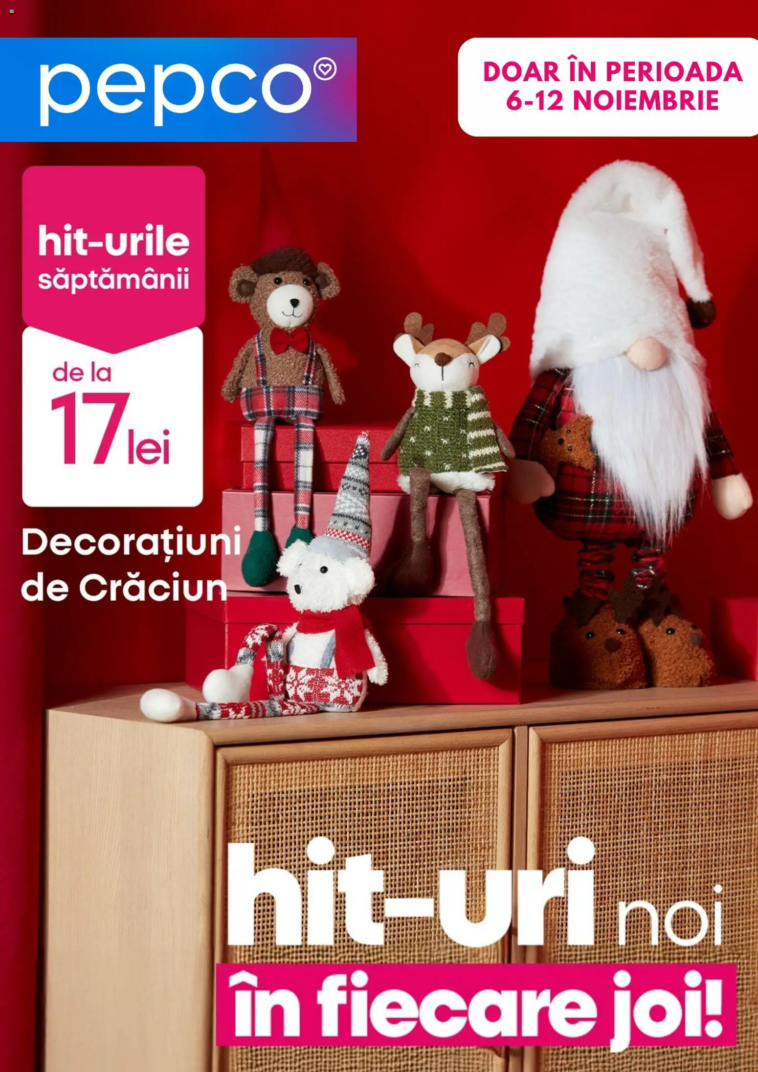 Previzualizarea de cataloage: Pepco Catalog nou valabil de la 06.11.2025