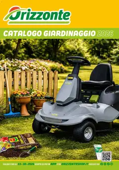 Anteprima dell'opuscolo Orizzonte volantino Giardinaggio dal negozio Orizzonte valido da 10/04/2026