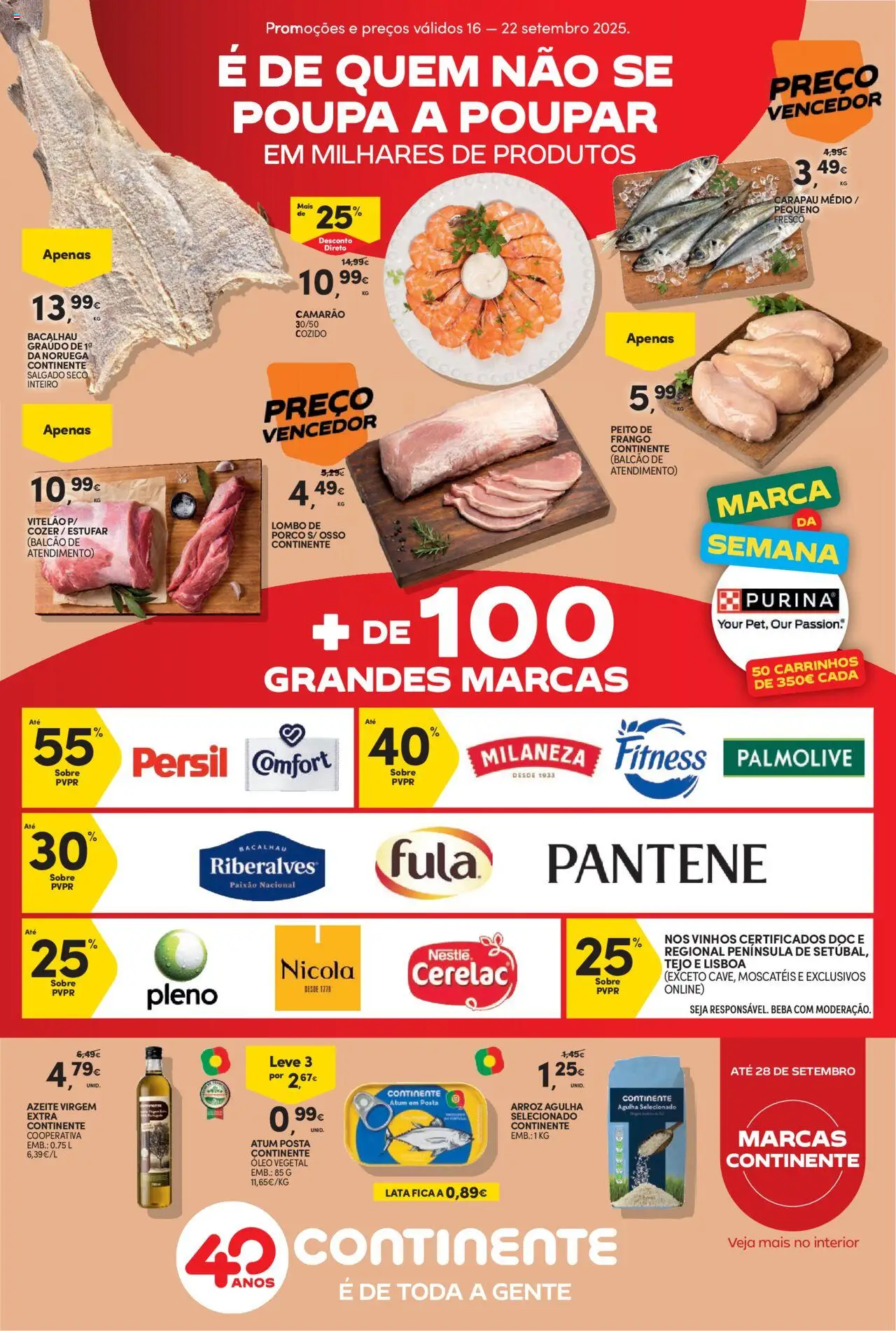 Continente Folheto de 16/09/2025 - catálogo esta semana - página 1
