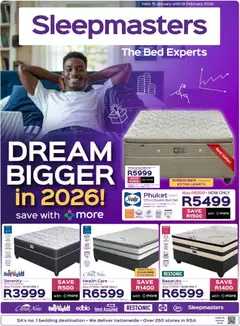 Preview of Sleepmasters flyer valid from 15/01/2026