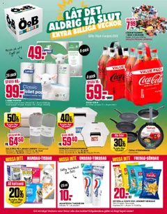Förhandsgranska reklamblad Aktuella reklamblad ÖoB från butik ÖoB gäller från 28/07/2025