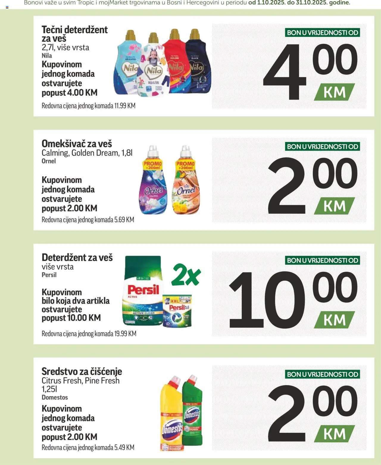 Pregled letka Katalog Super Bonbonjera trgovine Tropic vrijedi od 2025.10.01