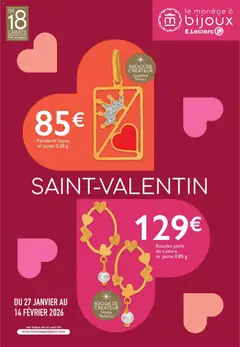 Prévisualisation de Saint-Valentin du magasin E.Leclerc formulaire valide 27/01/2026