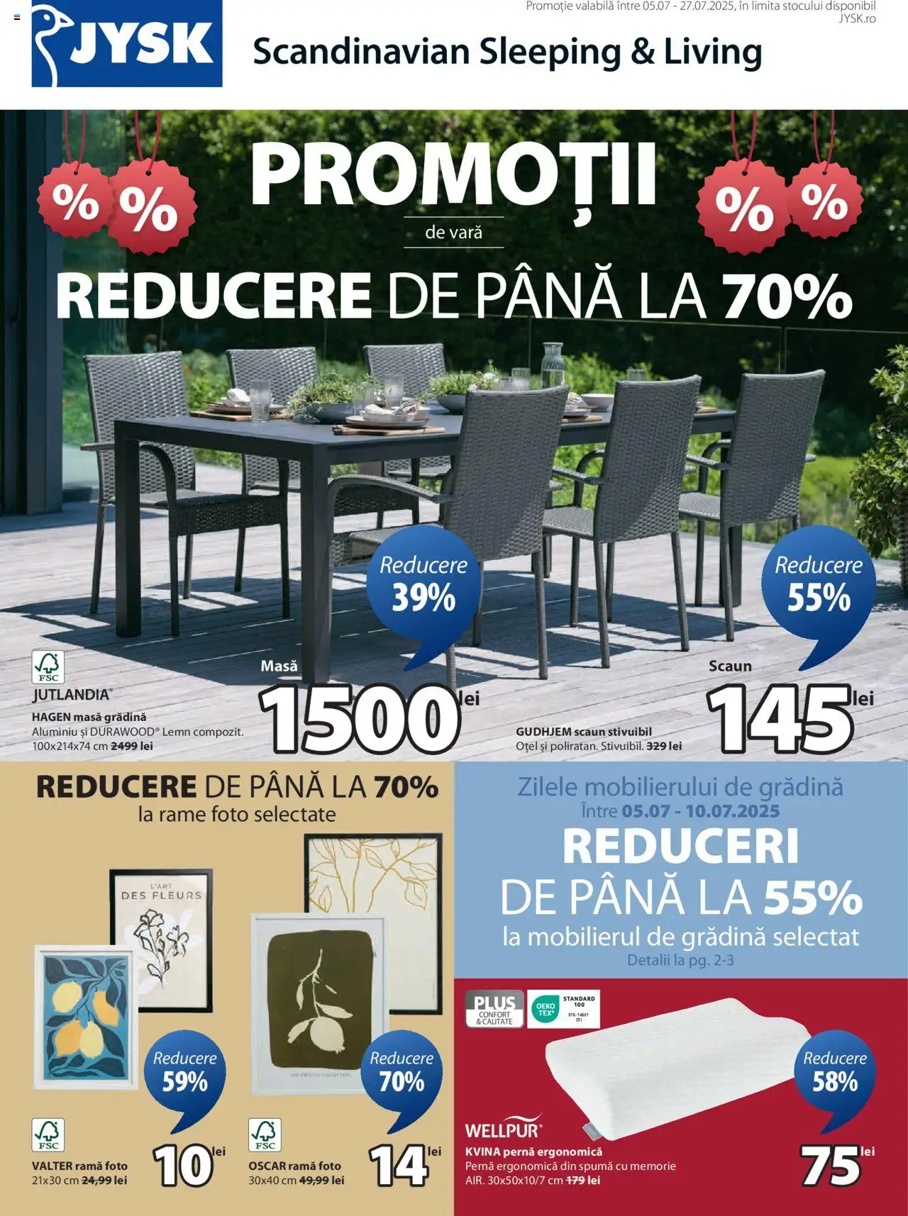 Catalog JYSK Romania de la 05.07.2025 - Online oferta - Pagină 1