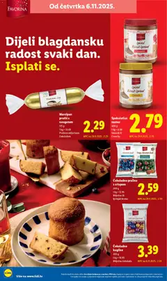 Pregled letka Katalog trgovine Lidl vrijedi od 03.11.2025 | Stranica: 92