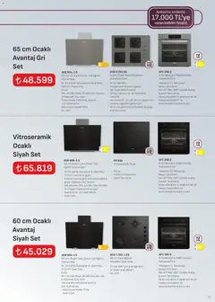 Arçelik Ankastre Kataloğu 01.12.2025 - Broşürünün önizlemesi | Strana: 13