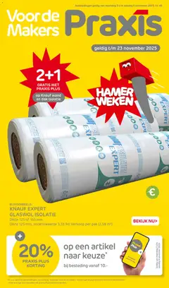Voorbeeld van Folder van winkel Praxis geldig vanaf 03-11-2025