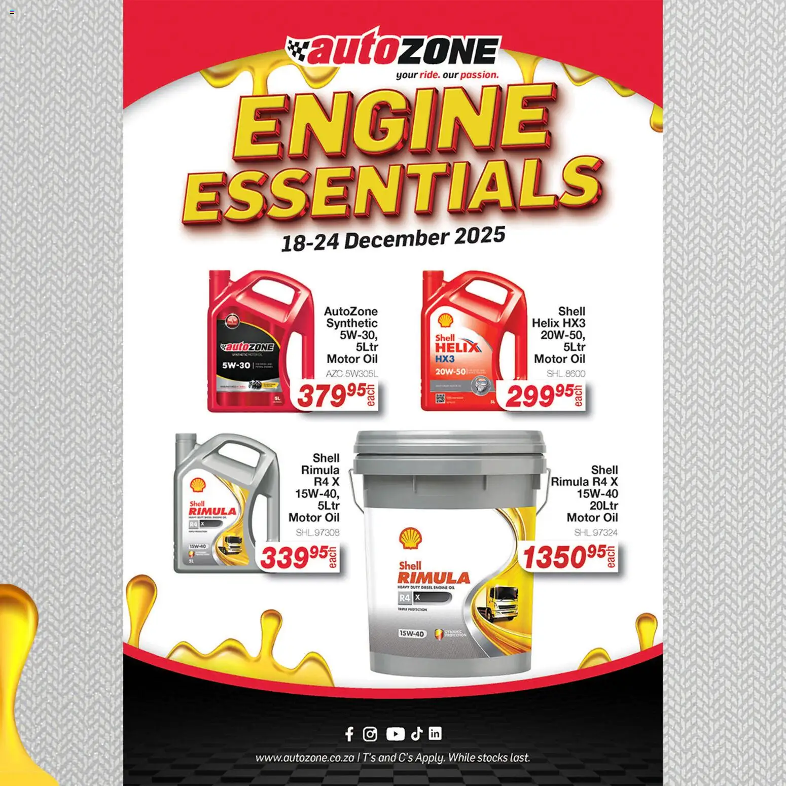 Preview of AutoZone flyer valid from 18/12/2025