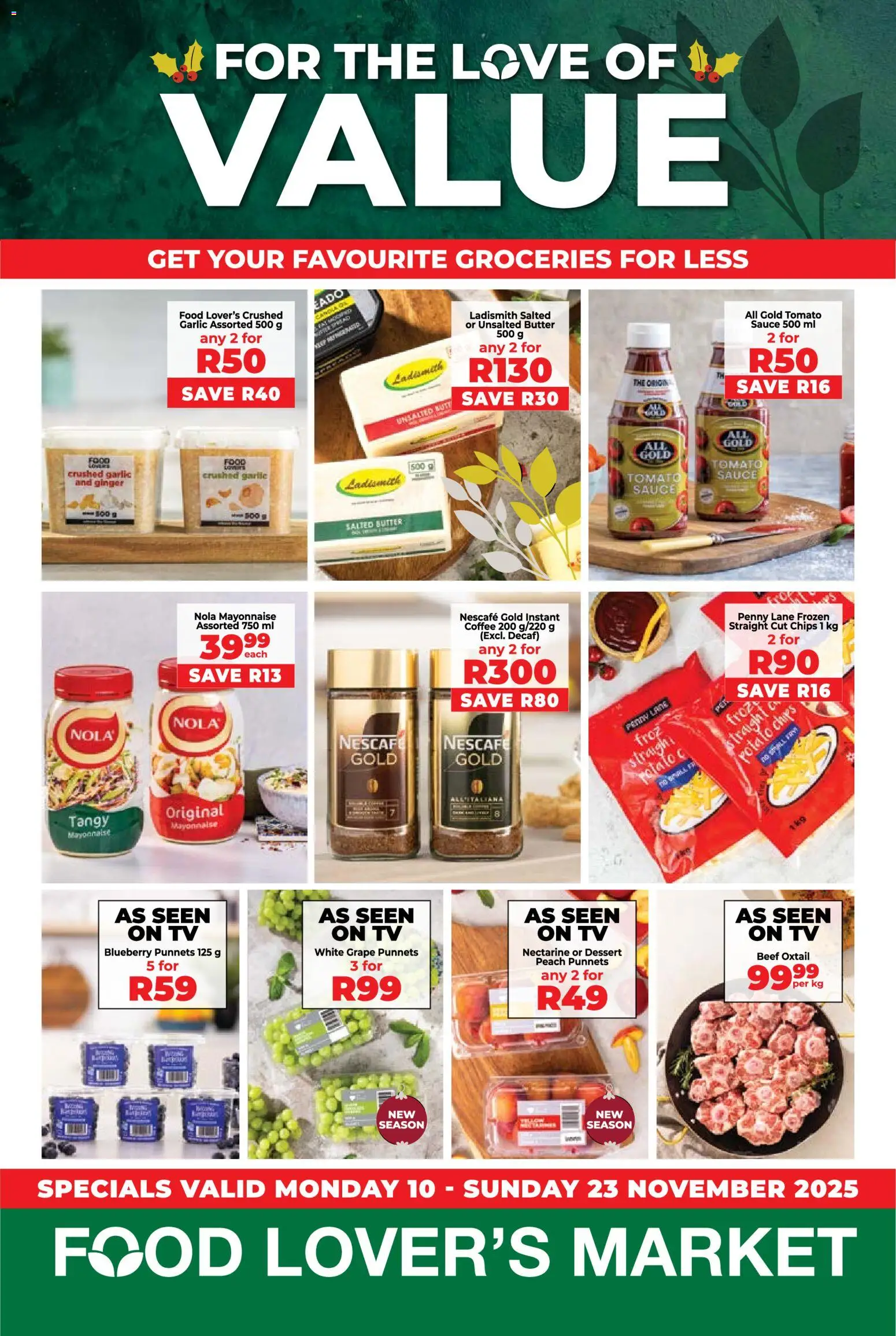 Preview of Food Lover's Market flyer valid from 10/11/2025
