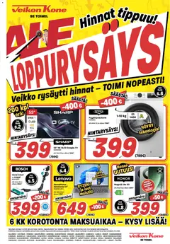 Kaupan Veikon Kone Tarjoukset esikatselu, voimassa 19/01/2026