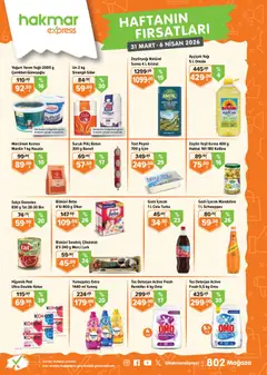 Hakmar Express Hakmar Express Katalog 31.03.2026 - Broşürünün önizlemesi
