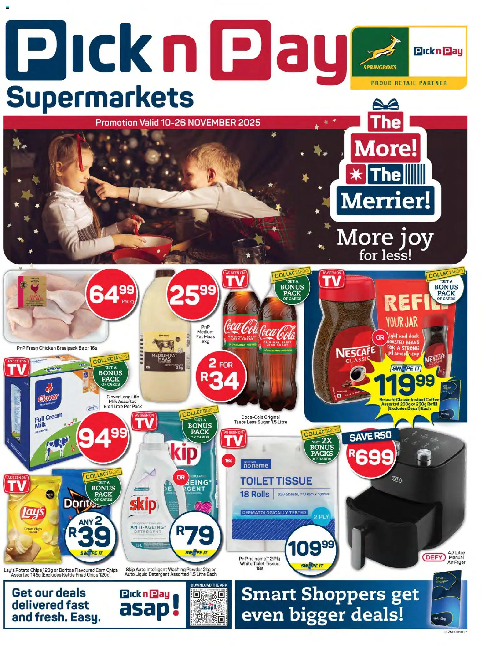Preview of Pick n Pay flyer valid from 10/11/2025