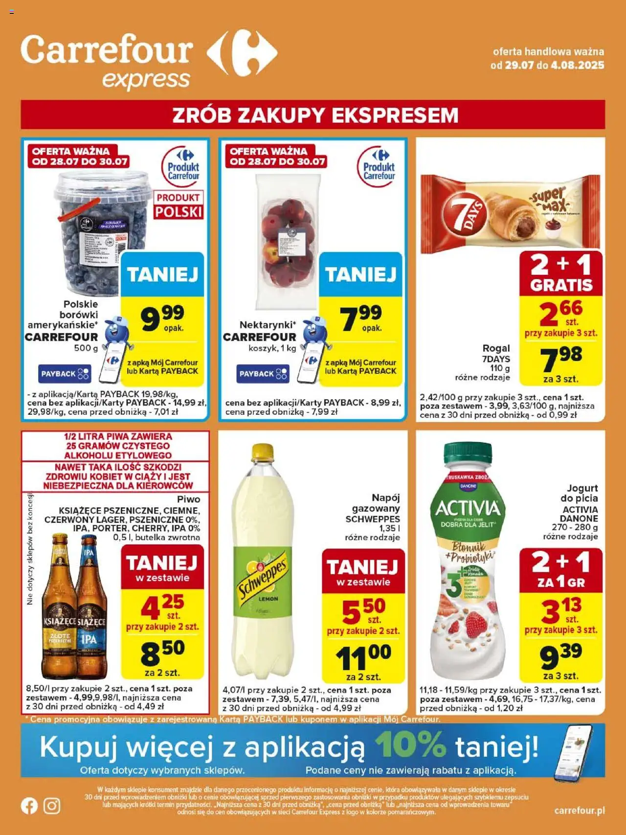 Carrefour Express od 29.07.2025 - Nowa Gazetka - Numer strony 1