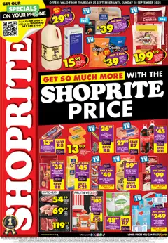 Preview of Shoprite flyer valid from 25/09/2025