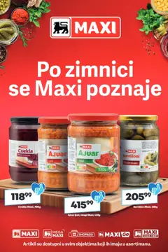 Pregled Mega Maxi kataloga - važi od 18.09.2025