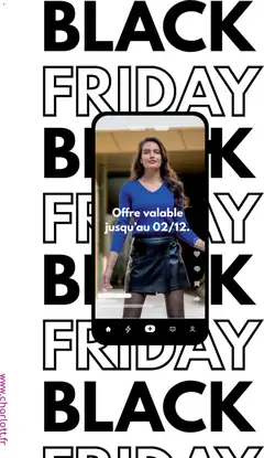 Prévisualisation de Black Friday du magasin Charlott formulaire valide 27/11/2025