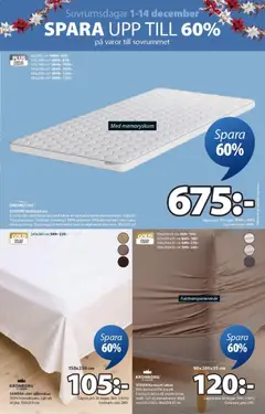 Förhandsgranska reklamblad Aktuella reklamblad JYSK från butik JYSK gäller från 01/12/2025 | Sida: 3