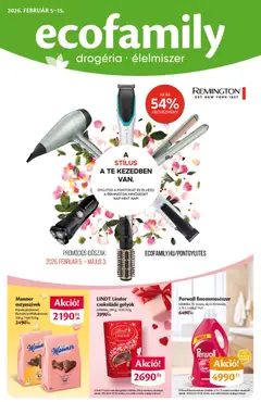 EcoFamily - Akciós újság EcoFamily megtekintése, amely érvényes 2026.02.05.-től