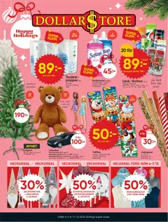 Förhandsgranska reklamblad Aktuella reklamblad Dollar Store från butik Dollar Store gäller från 01/12/2025