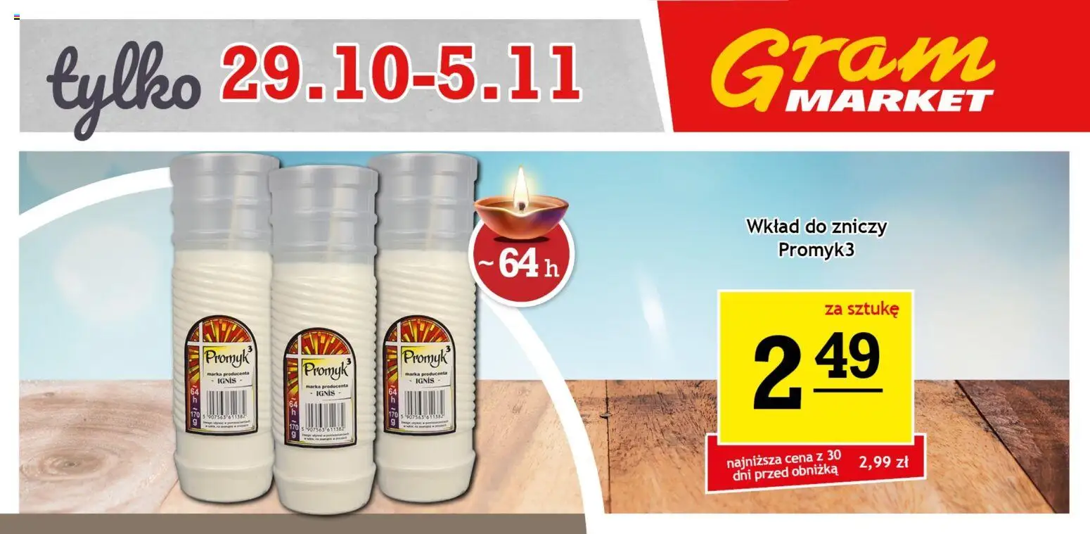 Pogląd gazetki "Billboard" ze sklepu Gram Market ważnej od 29.10.2025