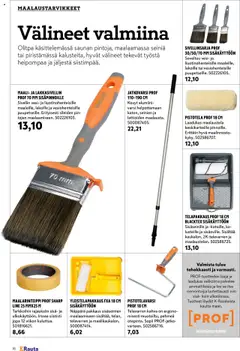 Kaupan K-Rauta Tarjoukset - Remppa-lehteä esikatselu, voimassa 01/09/2025 | Sivu: 16