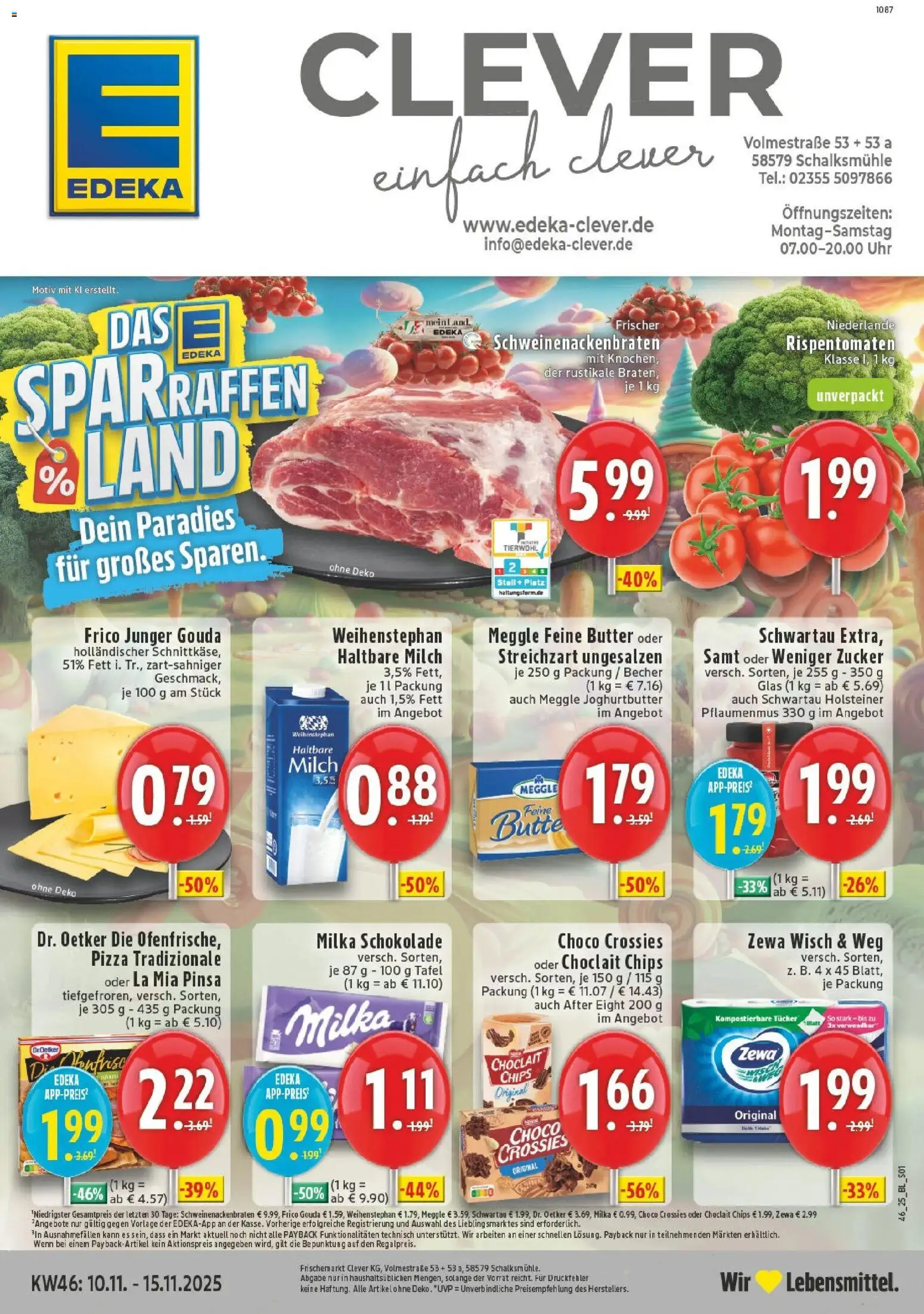 Vorschau von dem Prospekt des Geschäftes Edeka, gültig ab dem 10.11.2025