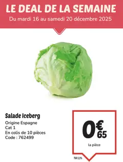 Prévisualisation de Promo du magasin Promocash formulaire valide 16/12/2025