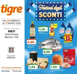 Anteprima dell'opuscolo Volantino Rieti dal negozio Tigre valido da 26/02/2026