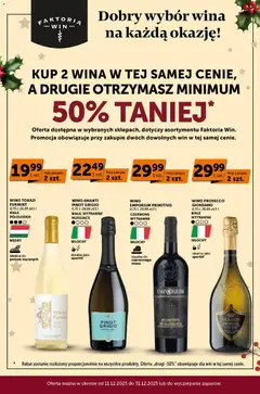 Pogląd gazetki "Faktoria Win" ze sklepu Groszek ważnej od 11.12.2025