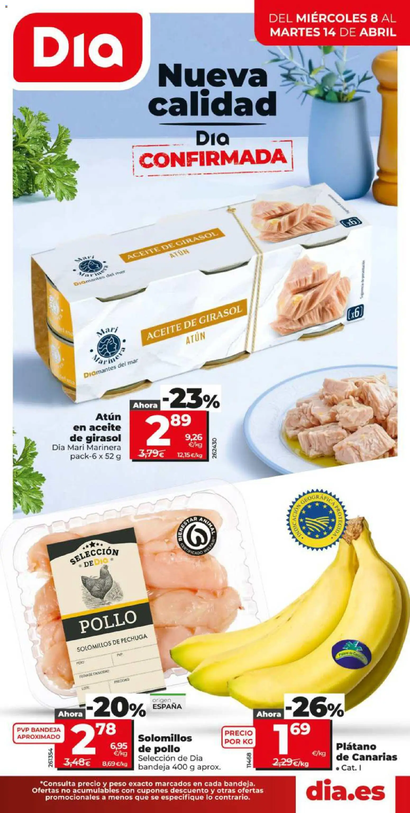 Vista previa del folleto de la tienda Dia válido desde el 08/04/2026 