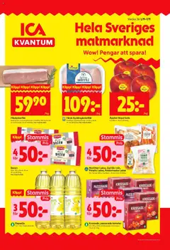 Förhandsgranska reklamblad Sollentuna från butik ICA Kvantum gäller från 01/09/2025