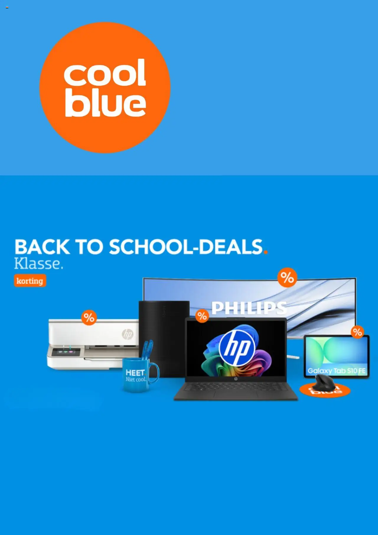 Coolblue shop Folder / Publicité geldig vanaf 01/09/2025 - Paginanummer 1