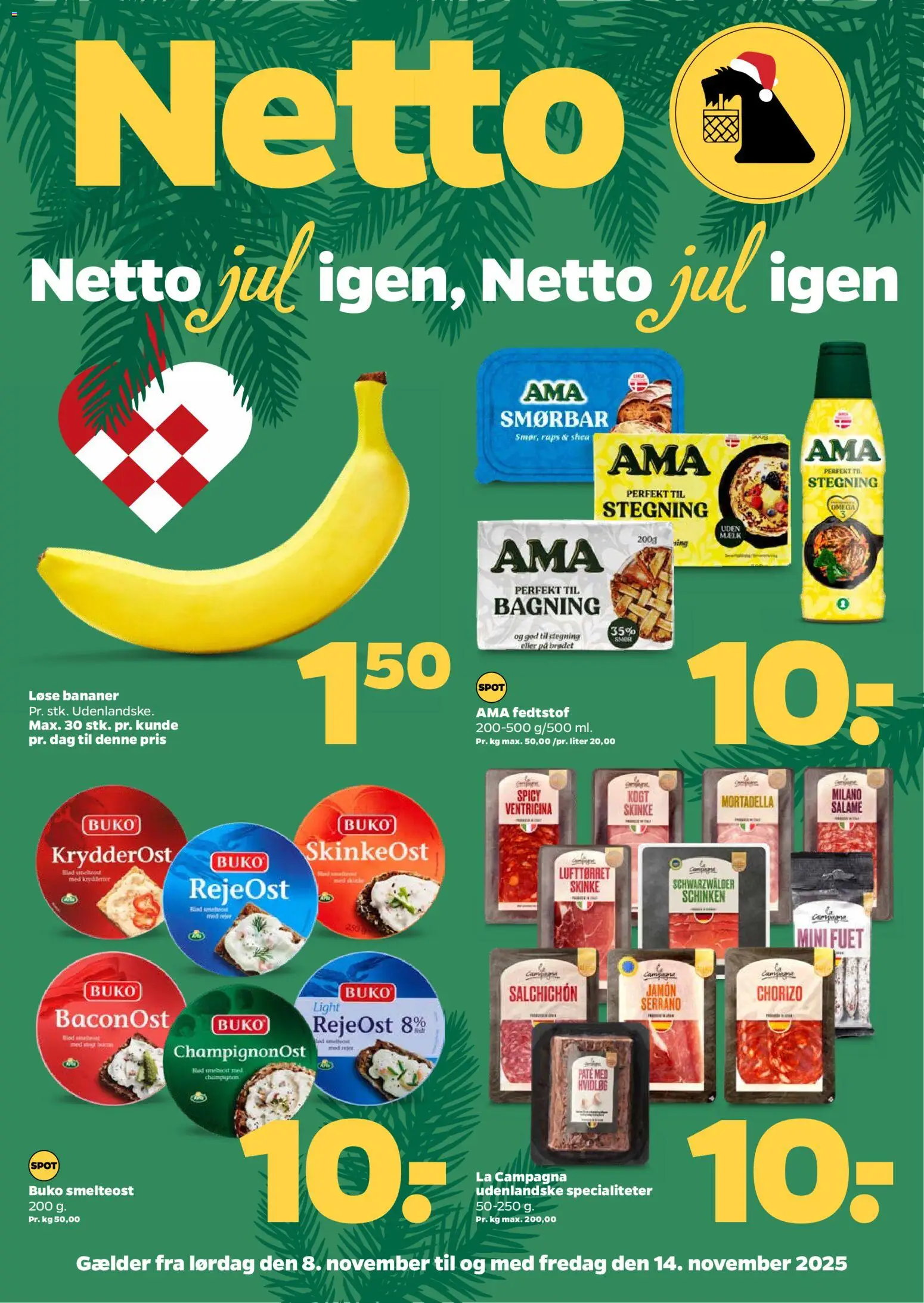 Eksempel på tilbudsavis Tilbudsavis fra butik Netto gyldig fra 08/11/2025