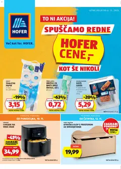Pregled letka Katalog trgovine Hofer SI vrijedi od 06.11.2025