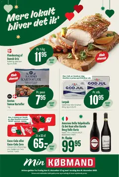 Eksempel på tilbudsavis Tilbudsavis fra butik Min Købmand gyldig fra 12/12/2025