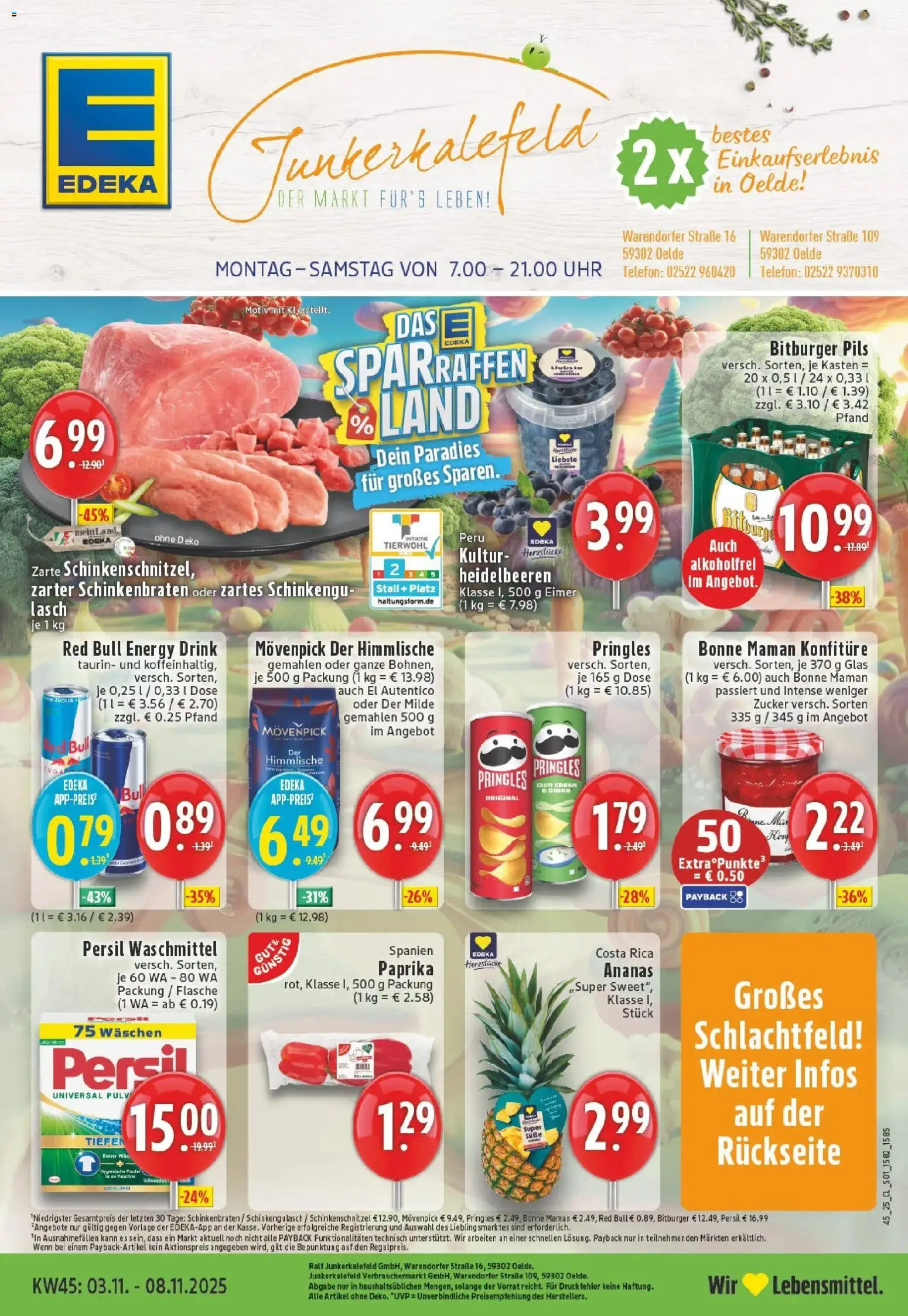 Vorschau von dem Prospekt des Geschäftes Edeka, gültig ab dem 02.11.2025