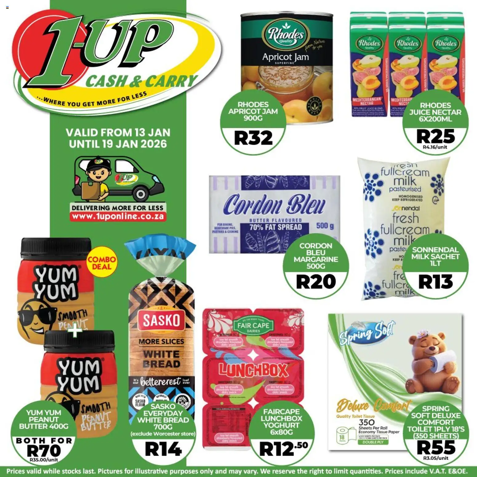 Preview of 1UP Cash & Carry flyer valid from 13/01/2026