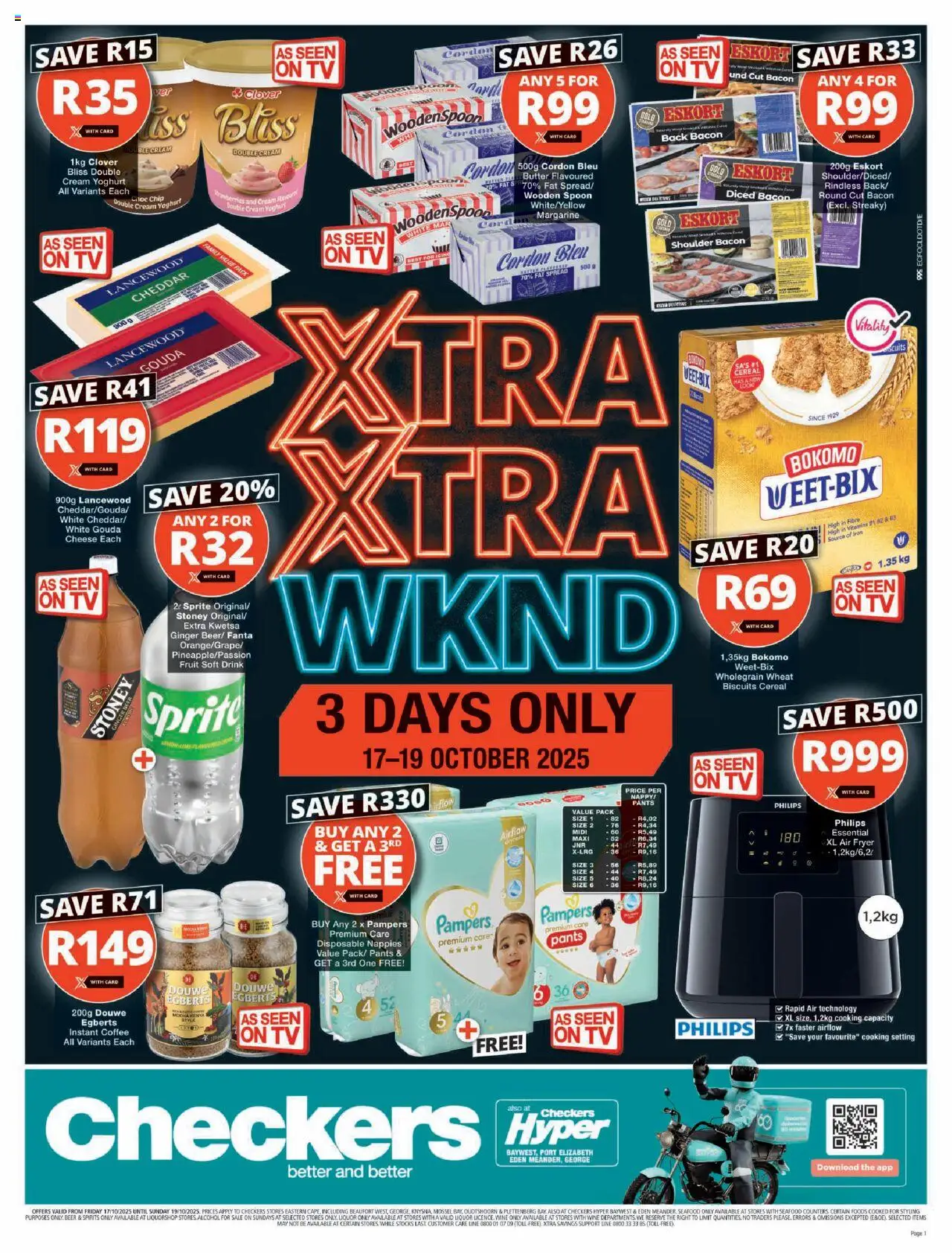 Checkers Eastern Cape - Xtra Xtra Wknd Promotion 17/10 - 19/10/2025 >> Catalogue