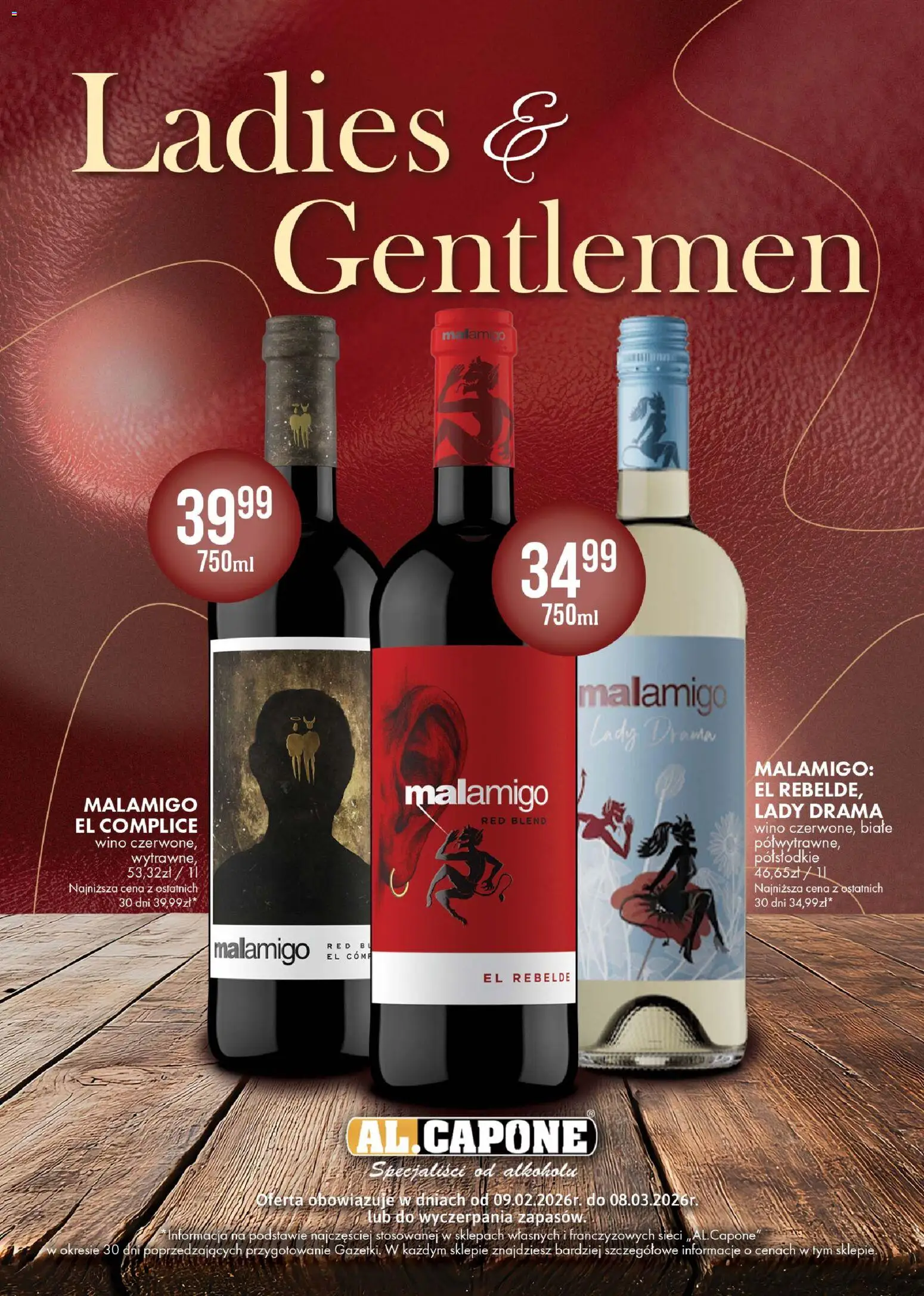 Pogląd gazetki "Gazetka" ze sklepu Al.Capone ważnej od 09.02.2026
