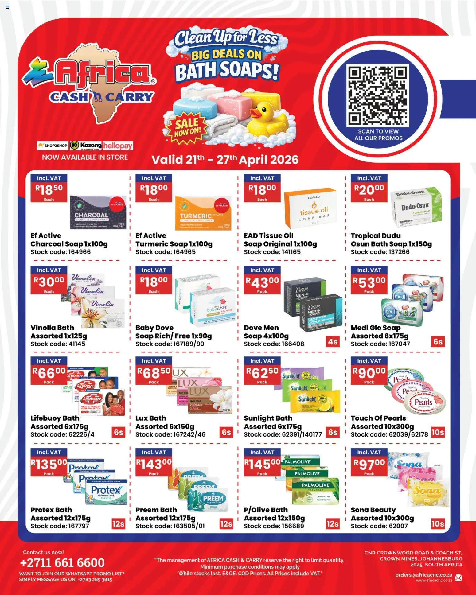 Preview of Africa Cash & Carry flyer valid from 21/04/2026