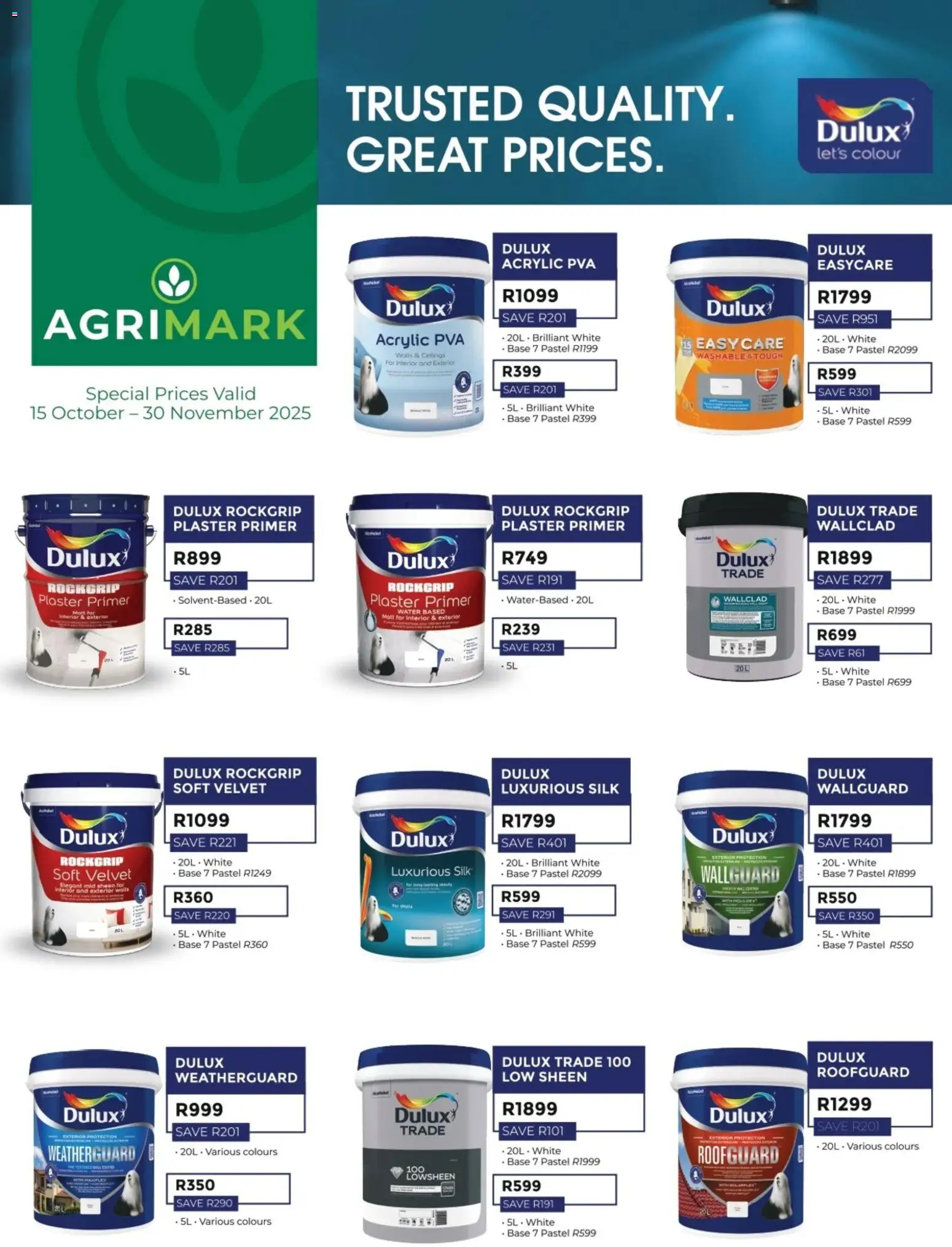 Preview of Agrimark flyer valid from 15/10/2025