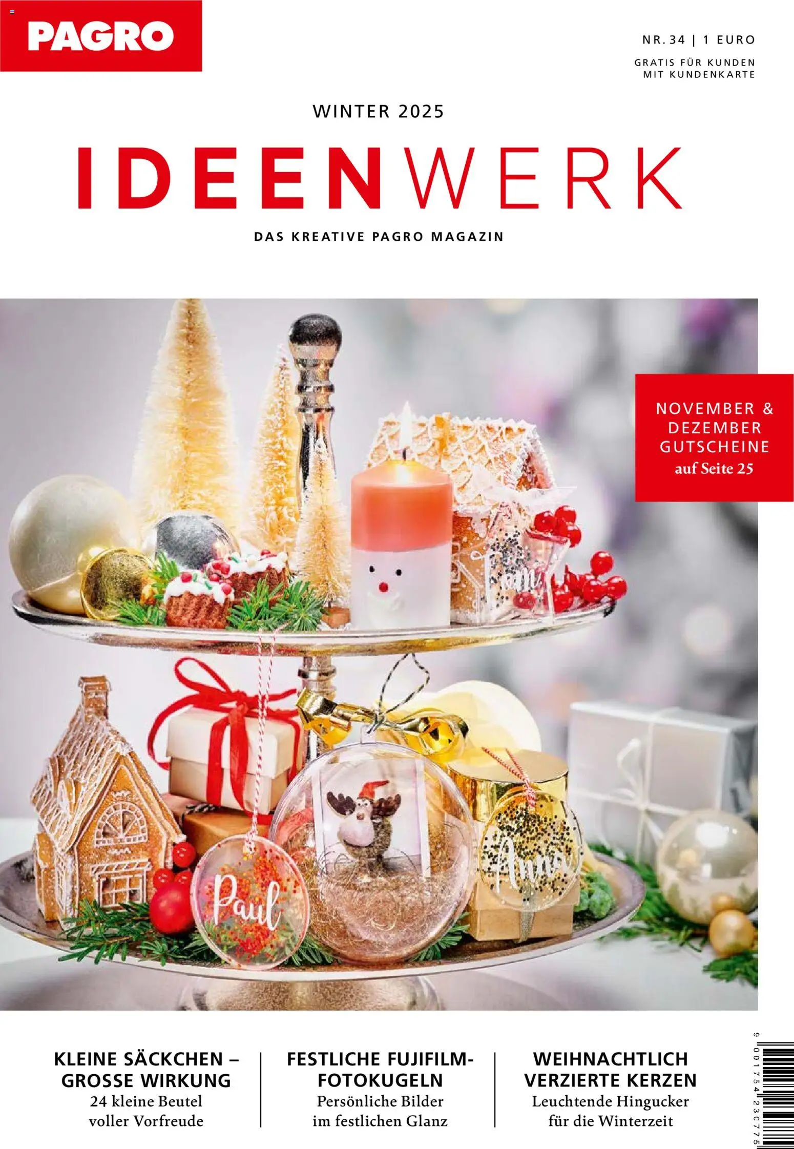 Vorschau der Angebote: Pagro-Diskont Ideenwerk gültig ab 05.11.2025 - Magazin, Kerzen