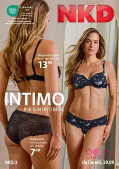 Anteprima dell'opuscolo Volantino Intimo dal negozio NKD valido da 29/09/2025