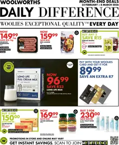 Preview of Woolworths flyer valid from 23/02/2026