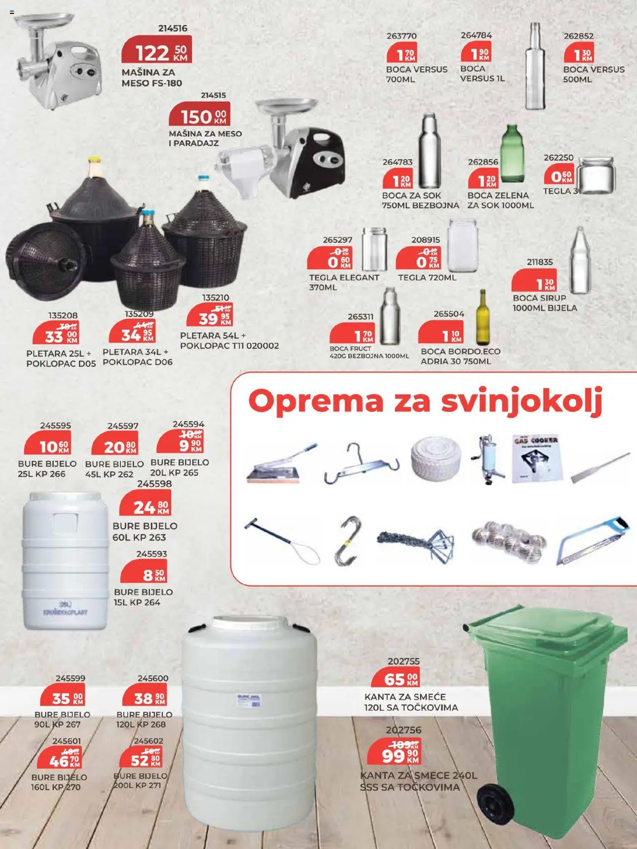 Pregled letka Katalog trgovine Agromehanika vrijedi od 2025.10.01