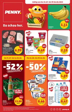 Vorschau der Angebote: Penny Markt Prospekt aktuell gültig ab 31.07.2025
