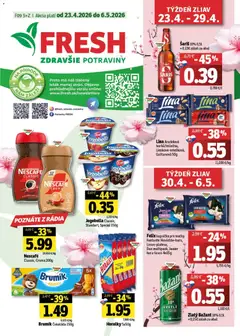 Náhľad Fresh letáku platného od 23.04.2026