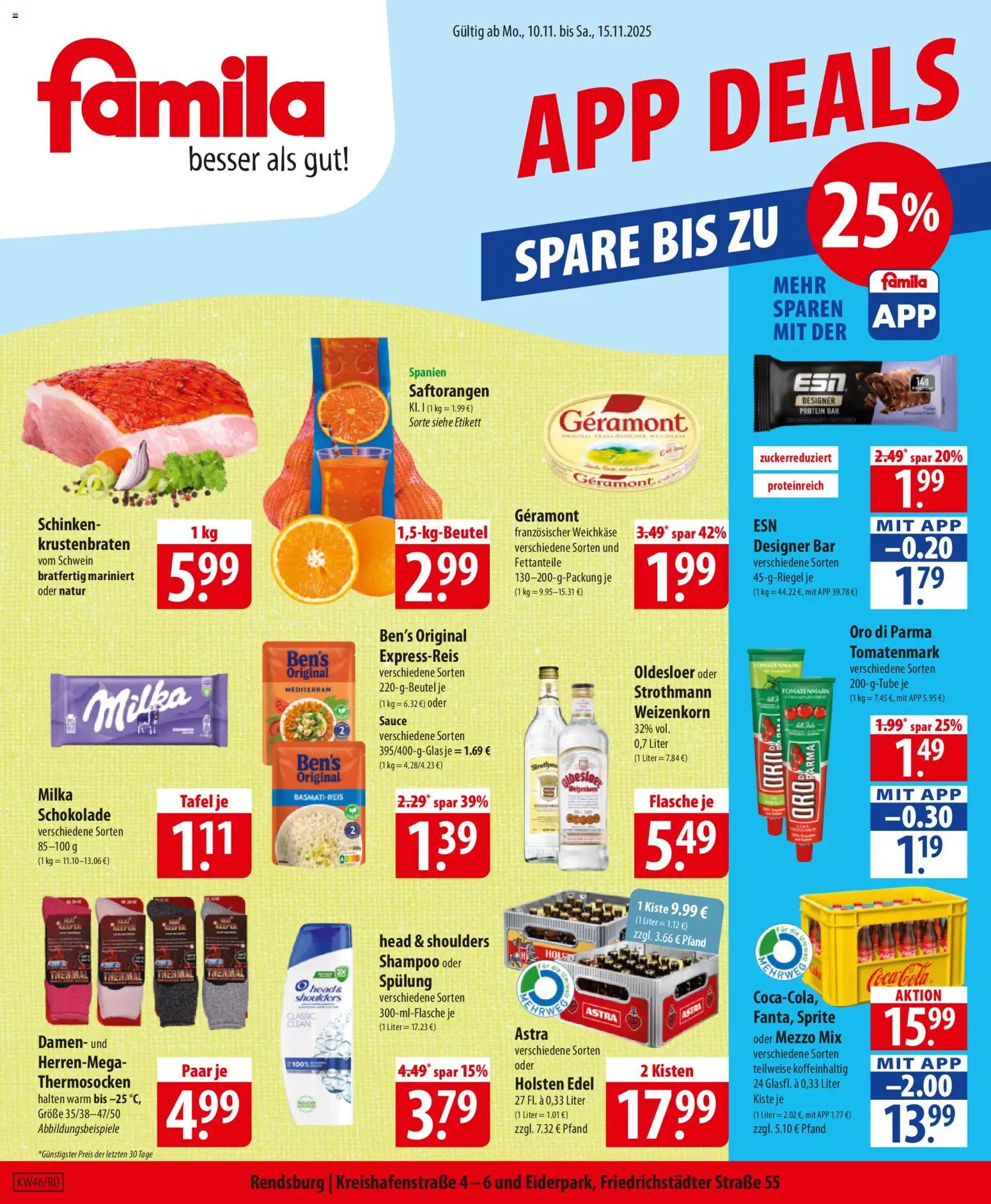 Vorschau von dem Prospekt des Geschäftes Famila, gültig ab dem 10.11.2025